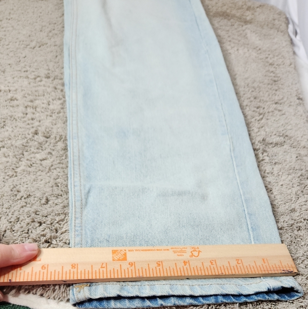 Relaxed Straight Jeans - Wild Fable Light Blue 00 - Picture 10 of 15